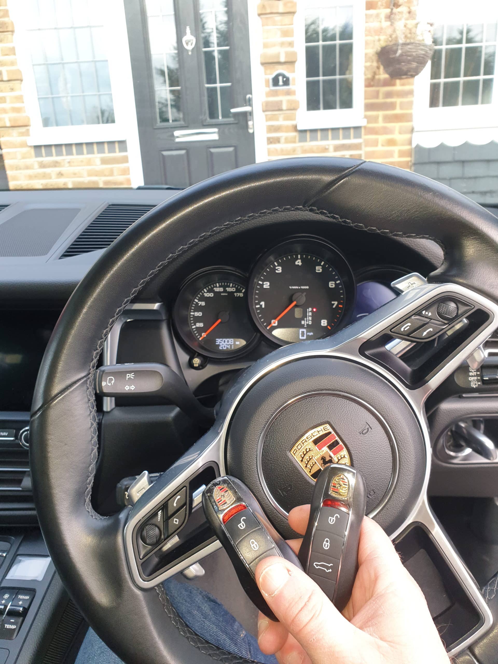 porsche car key replacement